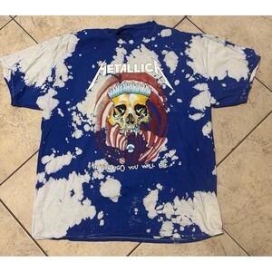 NWOT Urban Outfitters Metallica tie dye graphic tee size‎ XL